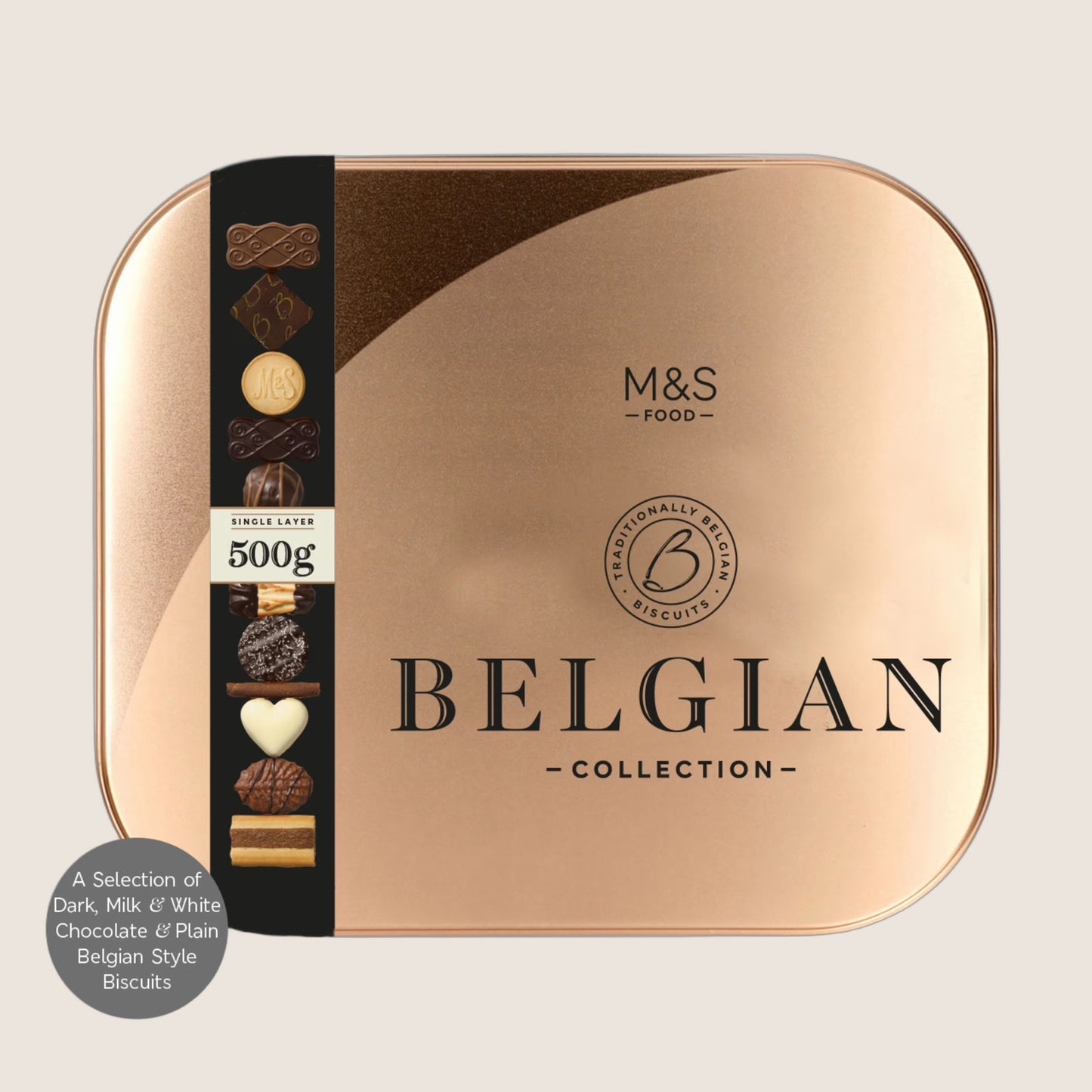 M&S Belgian Collection Biscuits Collection Premium 500 g