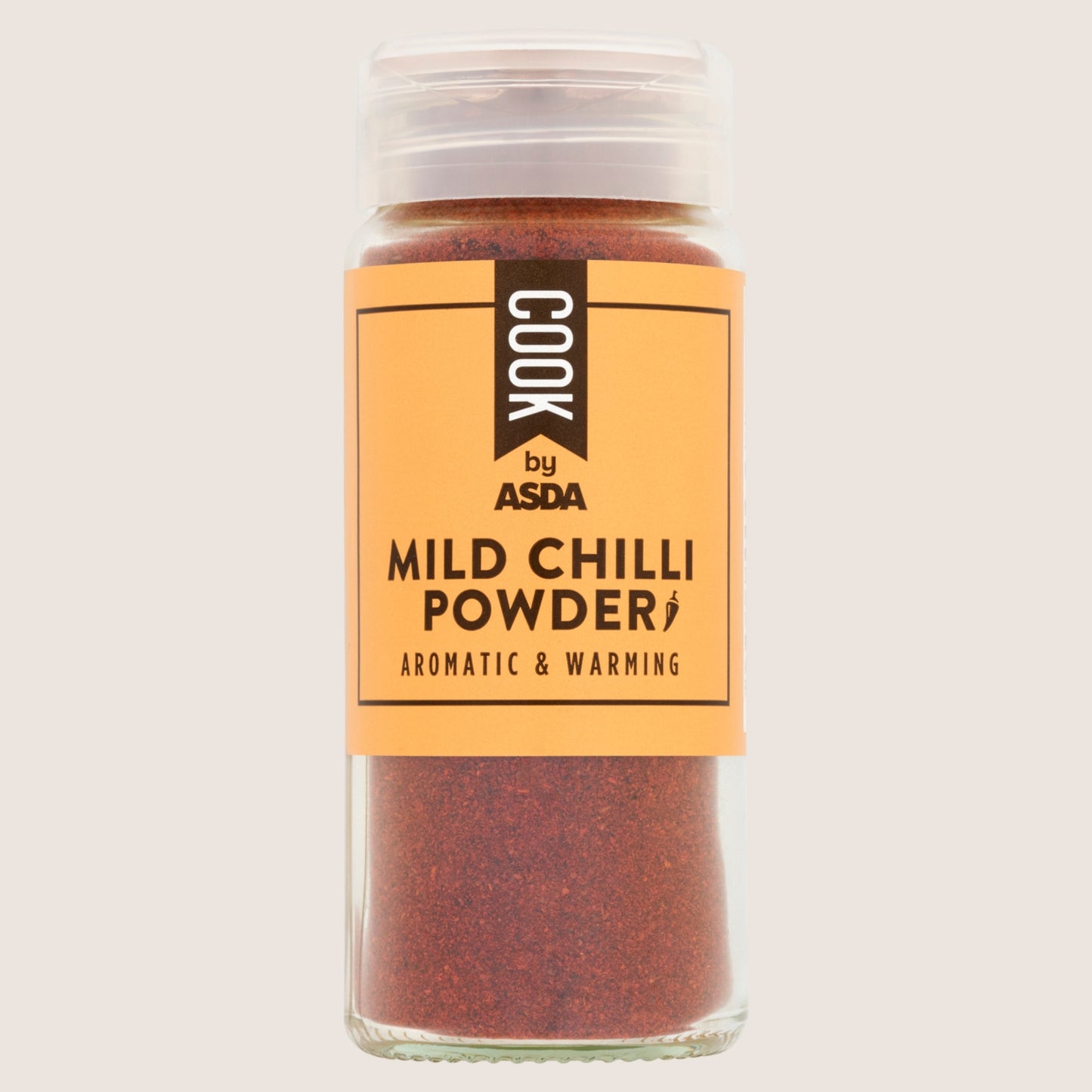 Cook by ASDA Cook Chilli Powder No Artificial Additives 44g