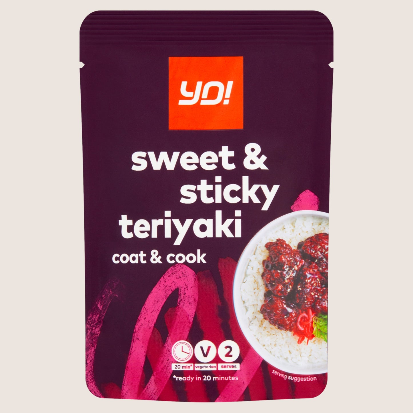 YO! Sweet & Sticky Teriyaki No Artificial Additives 100g