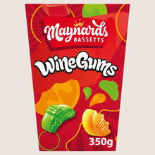 Maynards Bassetts Wine Gums Sweets Carton 350g