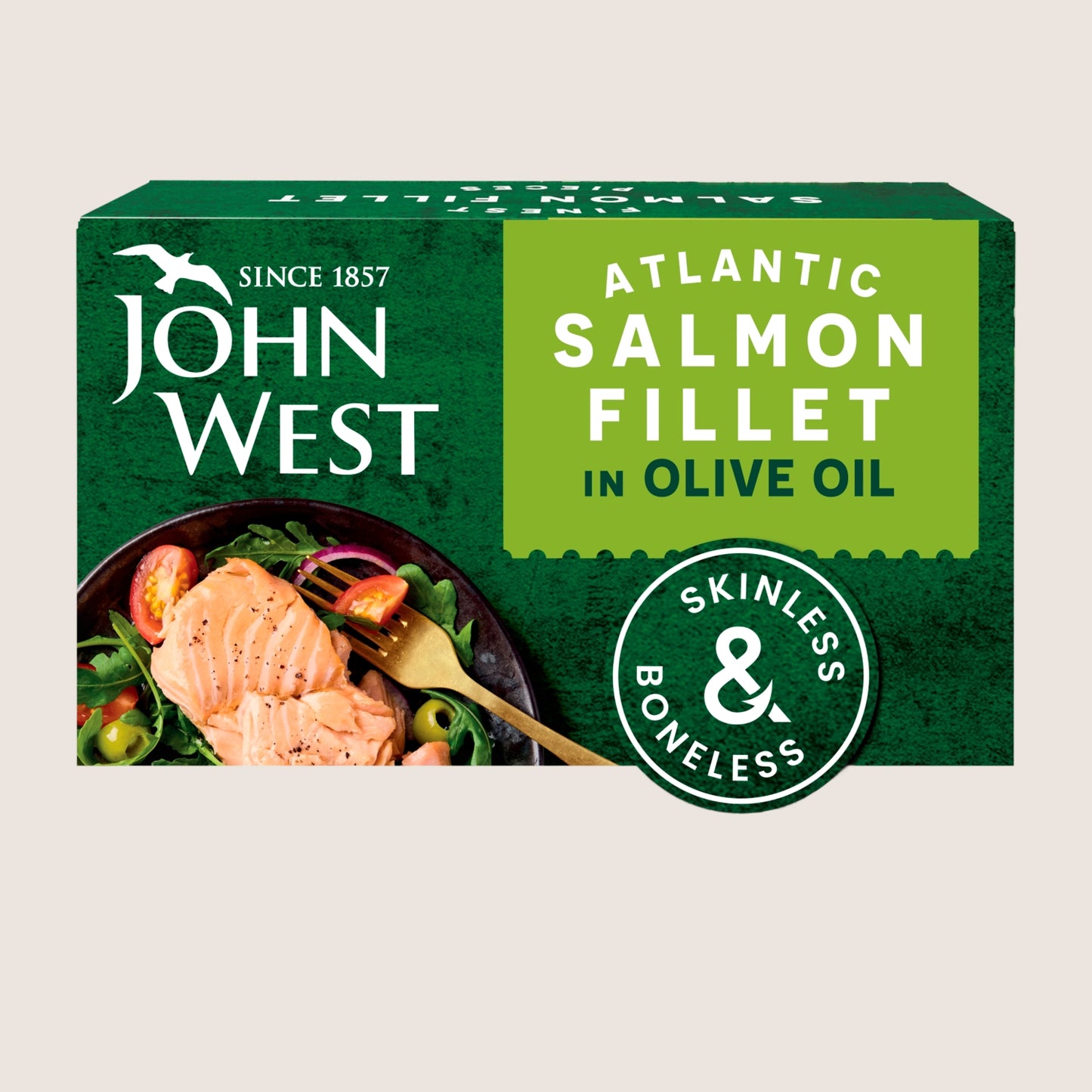 John West Atlantic Salmon Fillet in Olive Oil 115g