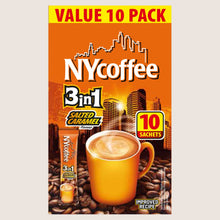 NYCoffee 3in1 Salted Caramel Flavour No Artificial Additives 14 Pack 140g