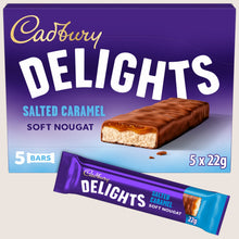 Cadbury Delights Chocolate Salted Caramel 5 Pack 5 x 22g