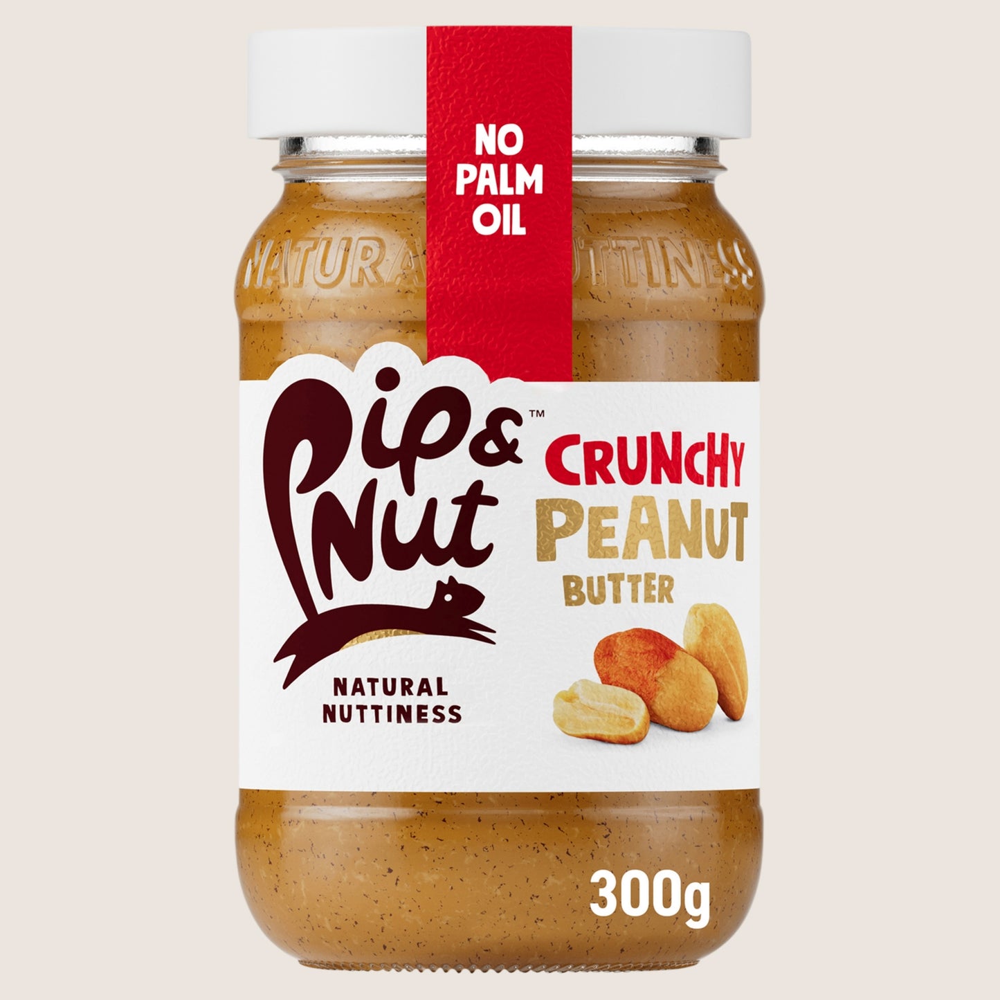 Pip & Nut Crunchy Peanut Butter 300G