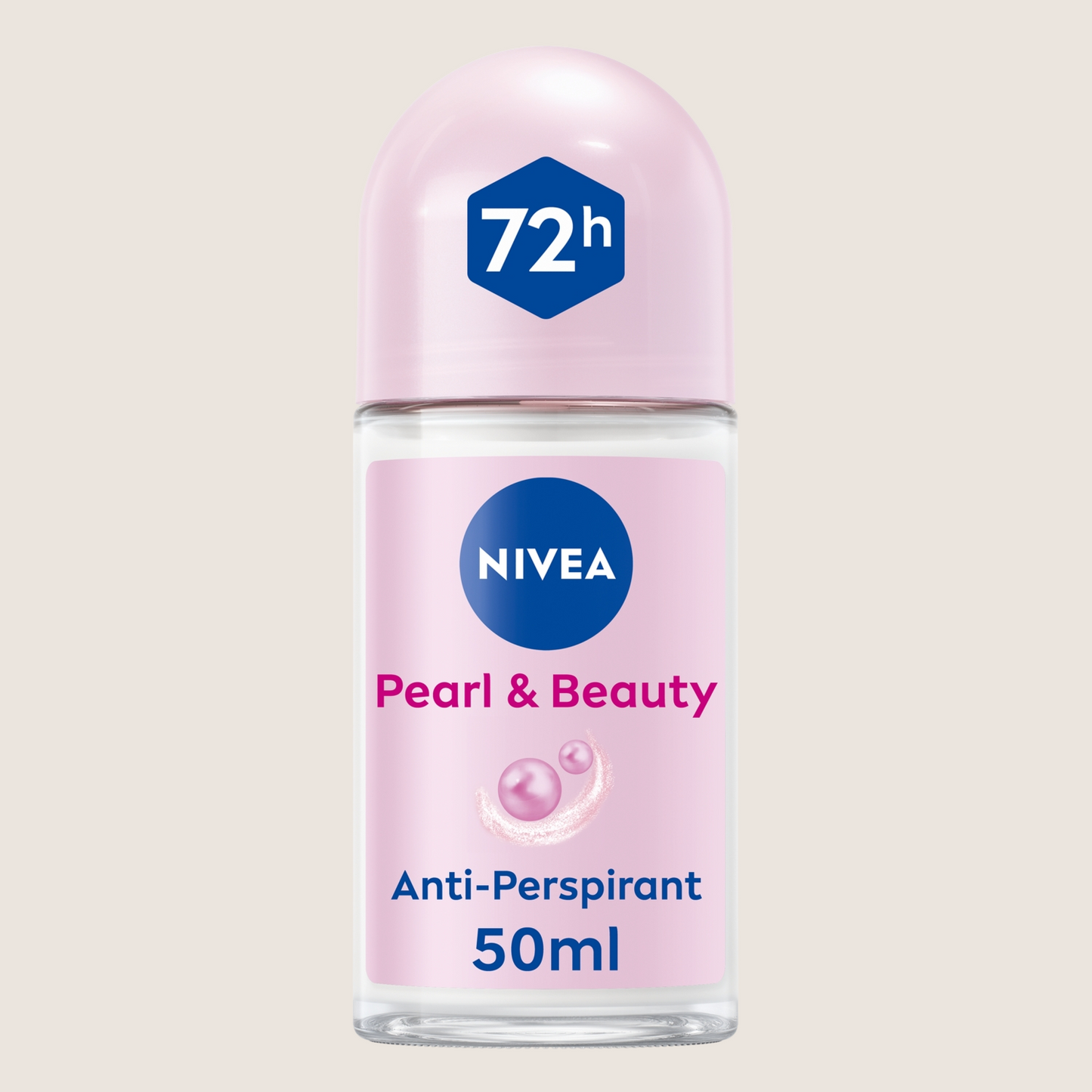 Nivea 72h Pearl & Beauty Anti-Perspirant Roll-on Suitable from Birth 50ml