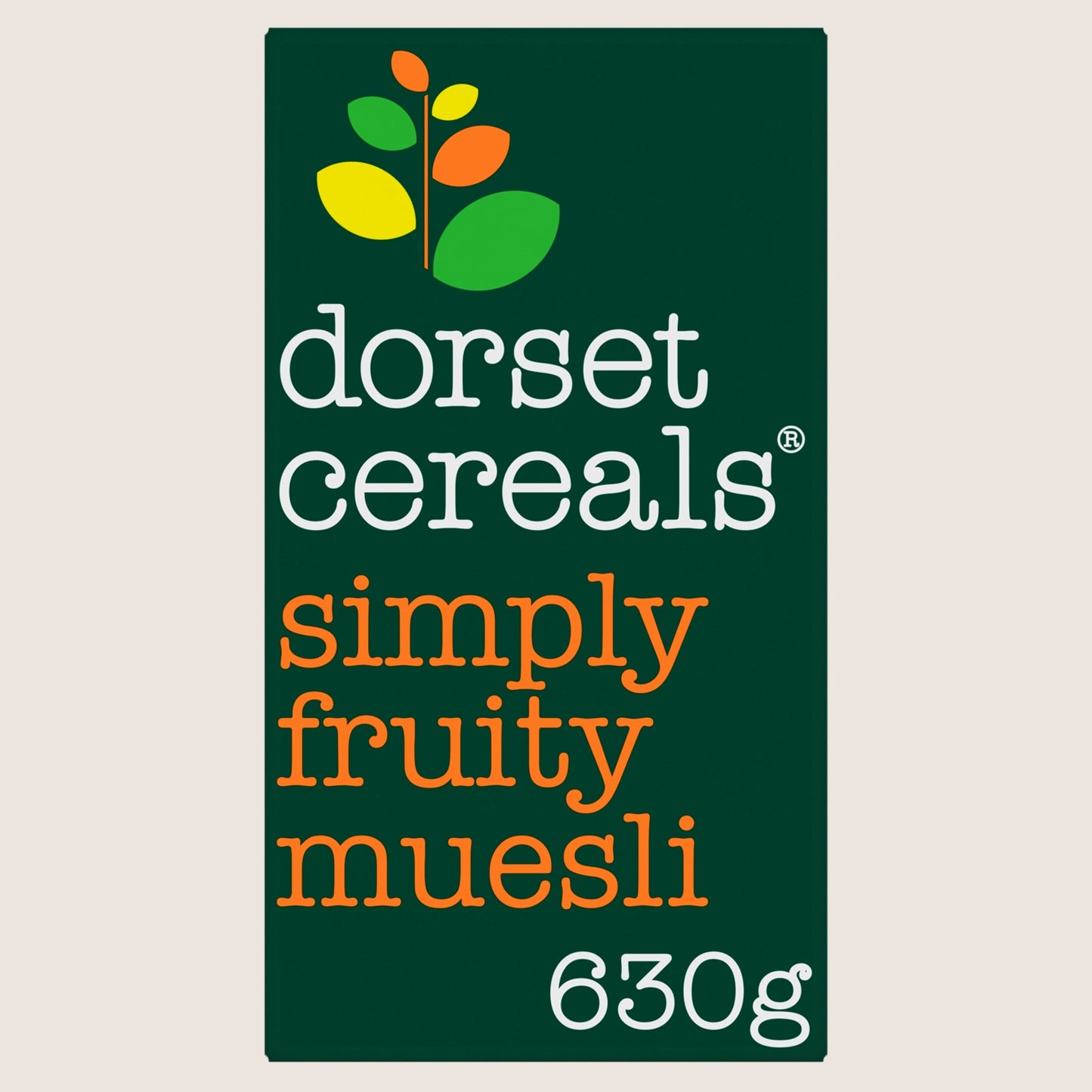 Dorset Cereals Simply Fruity Muesli Breakfast Cereal Wholegrain 630g