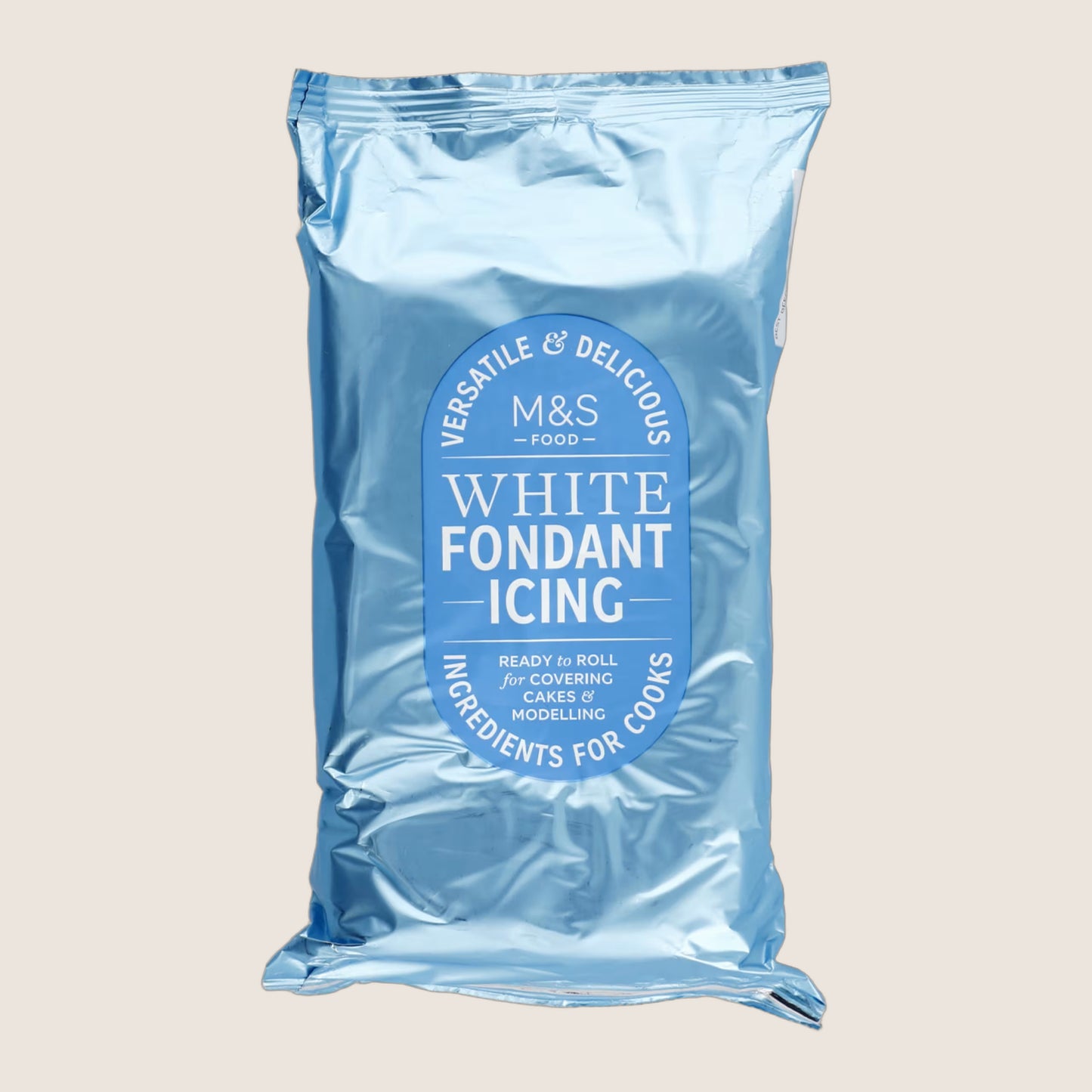 M&S Ready To Roll White Fondant Icing 1 kg