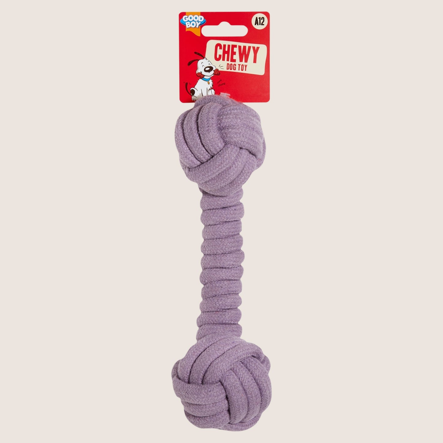 Good Boy Chewy Dog Toy Rope Dumbbell