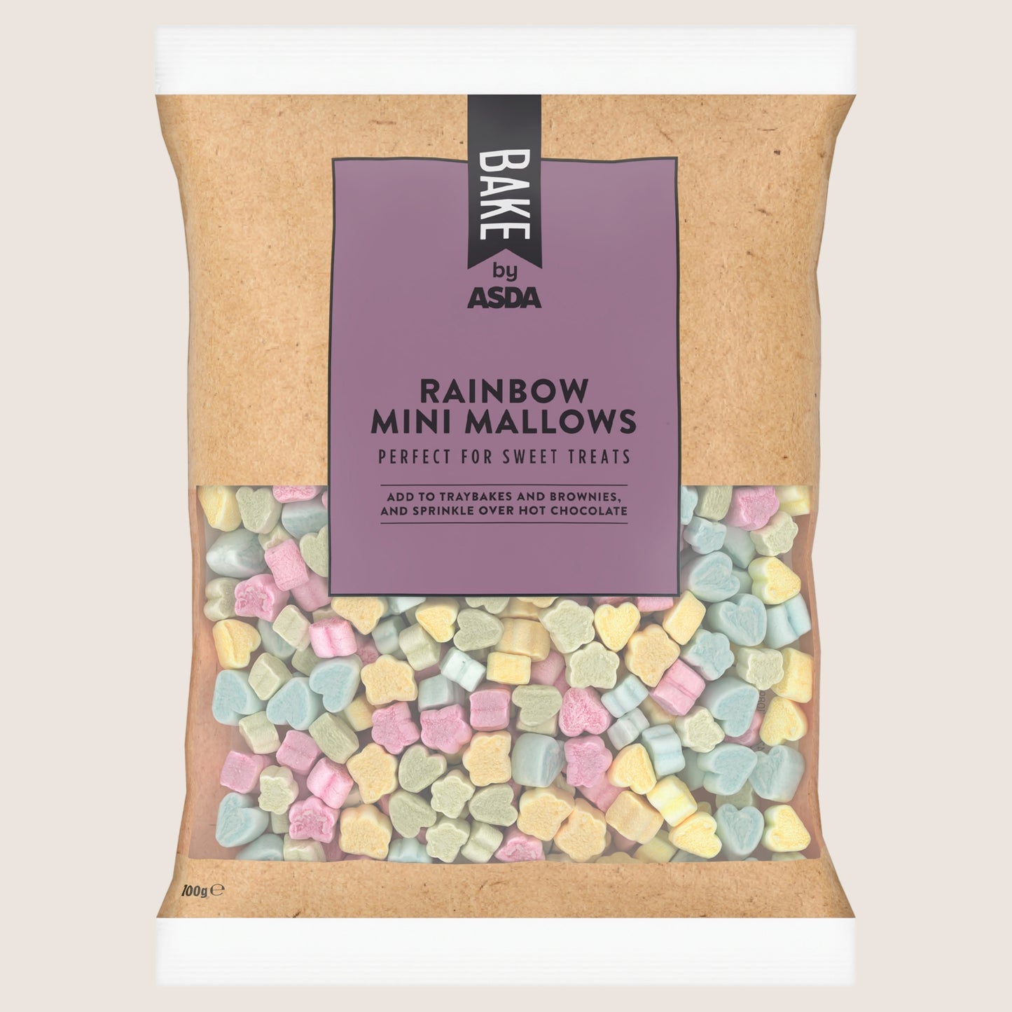 ASDA Asda Unicorn Mini Marshmallows Premium Quality 100g
