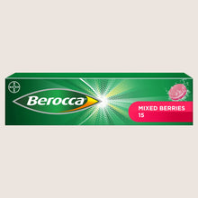 Berocca Energy Release Mixed Berries Flavour 15 Effervescent Tablets