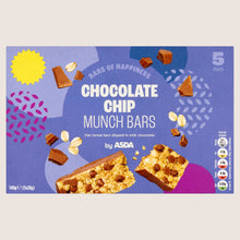 ASDA Chocolate Chip Munch Bars  Vitamin Fortified 5 x 28g