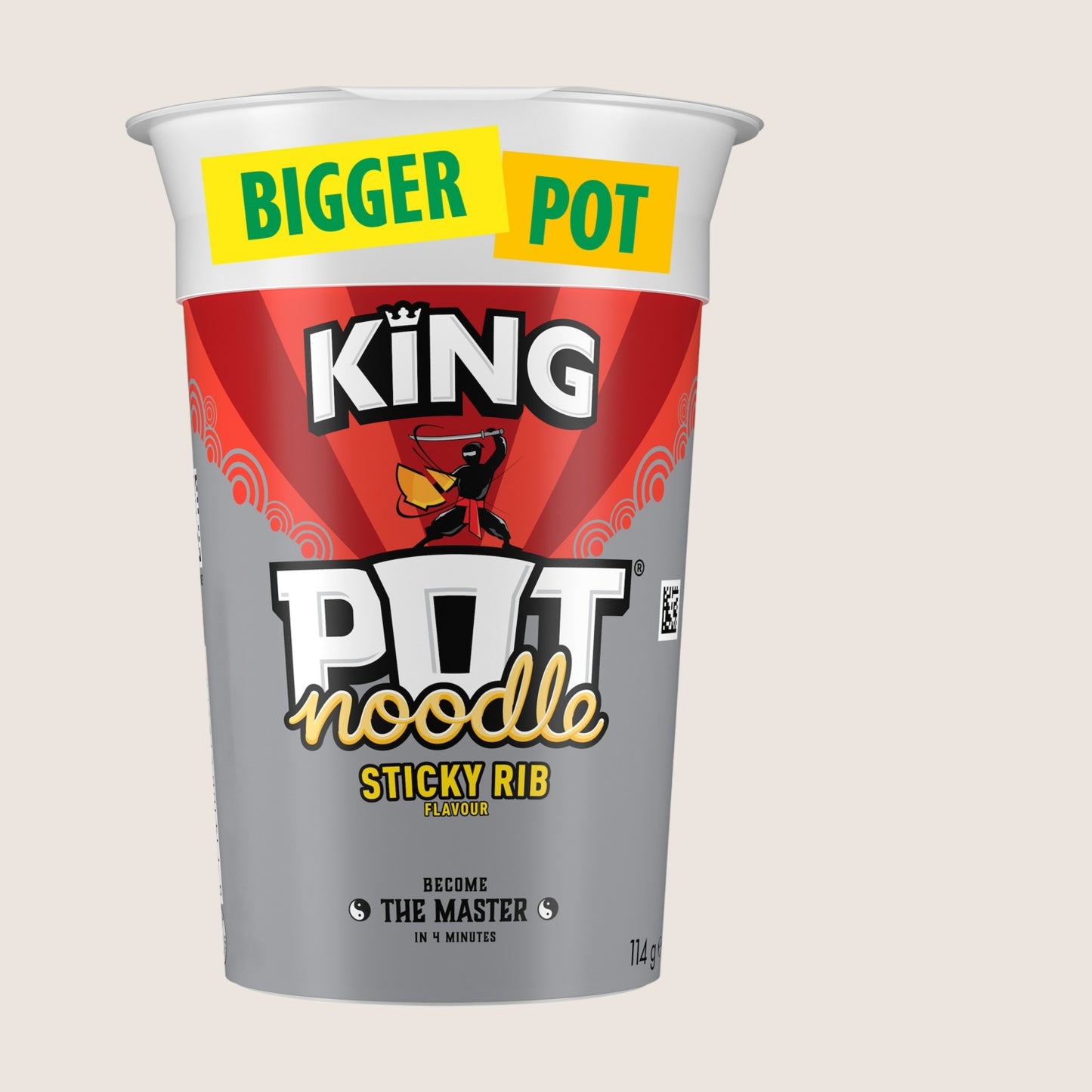 Pot Noodle Sticky Rib King Vegan Friendly 114 g