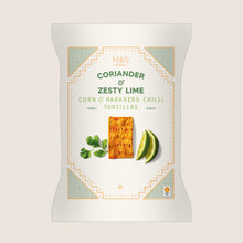M&S Coriander & Zesty Lime Corn And Habanero Chilli Tortillas 150 g