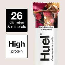 Huel Dark Chocolate & Raspberry Complete Nutrition Bar