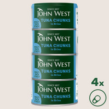 John West Tuna Chunks in Brine 4x125g