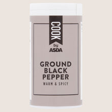 Cook by ASDA Cook Ground Black Pepper No Artificial Additives 25g