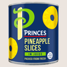 Princes Pineapple Slices in Juice No Artificial Additives 432g