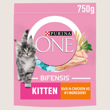 Purina ONE Kitten Chicken Dry Cat Food For Growing Pets 750g