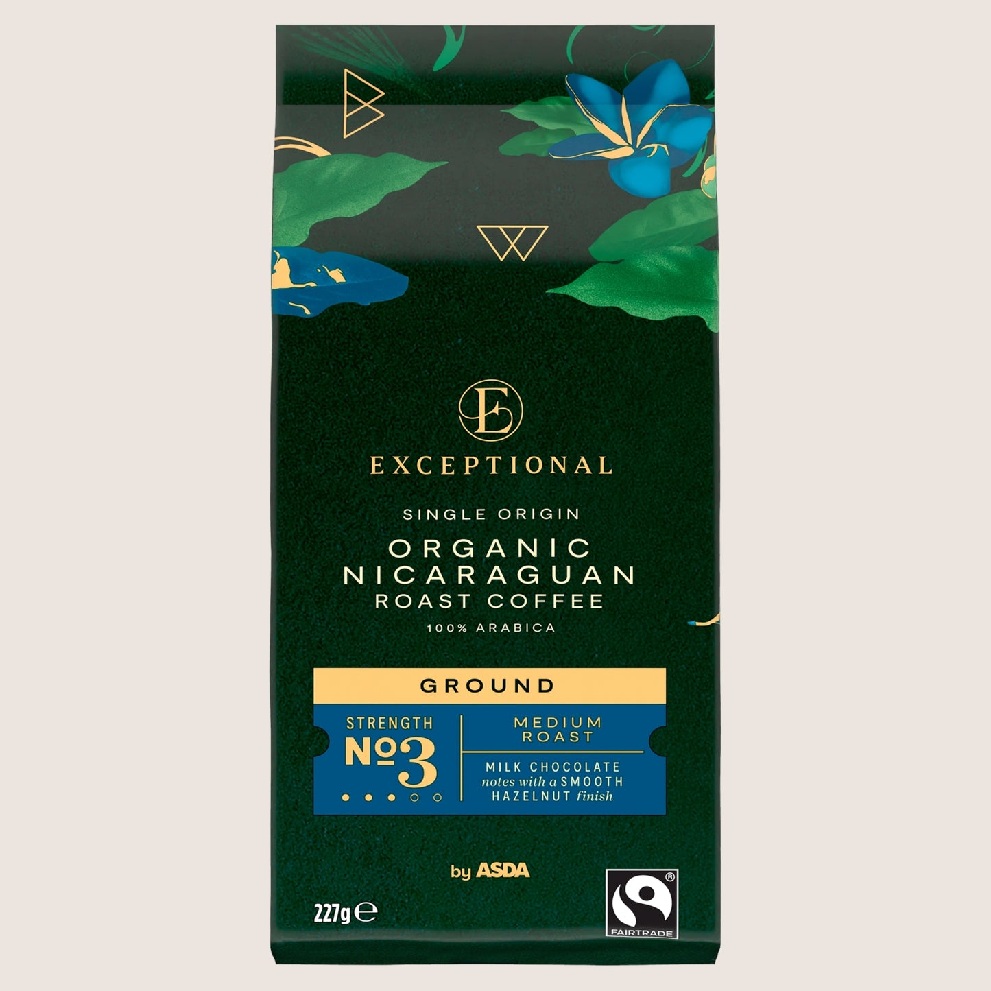 Exceptional by ASDA Organic Nicaraguan Roast Coffee 227g