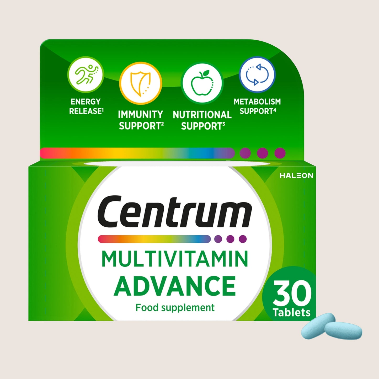 Centrum Advance Multivitamins & Vitamin Tablets, GLP-1 friendly 30s