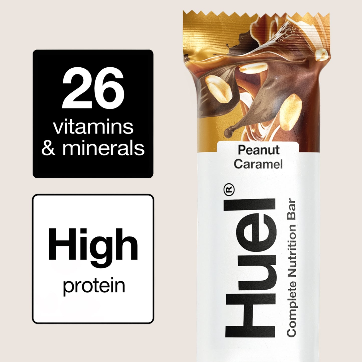 Huel Peanut Caramel Complete Nutrition Bar