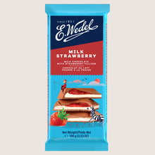 E. Wedel Milk Chocolate with Strawberry Filling 100g