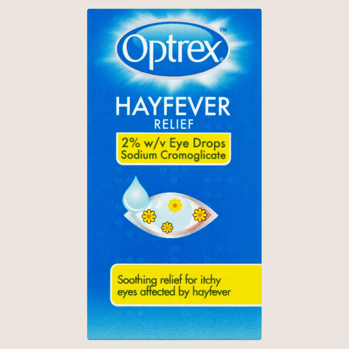 Optrex Hayfever Relief 2% w/v Eye Drops Sodium Cromoglicate