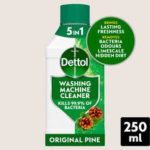 Dettol 5-in-1 Washing Machine Cleaner Original Pine 250ml