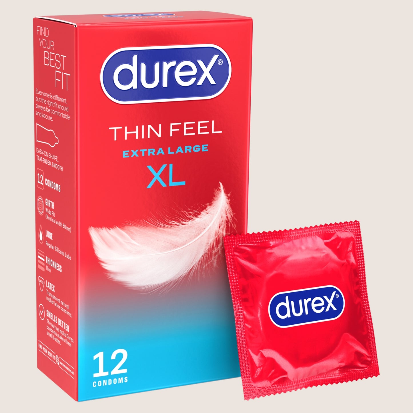 Durex Thin Feel XL Condoms