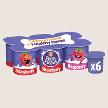 Petits Filous Strawberry and Raspberry Fromage Frais Gentle Formula 6 x 47g