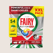 Fairy Platinum Plus Dishwasher Tablets Lemon, 54 Capsules