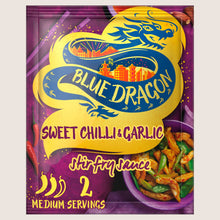 Blue Dragon Sweet Chilli & Garlic Stir Fry Sauce No Artificial Additives 120g