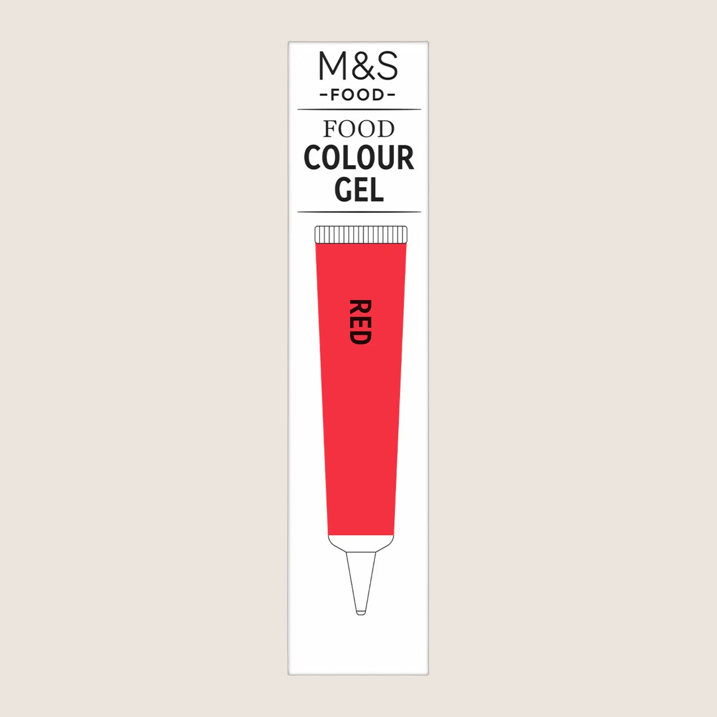 M&S Red Food Colour Gel 19 g