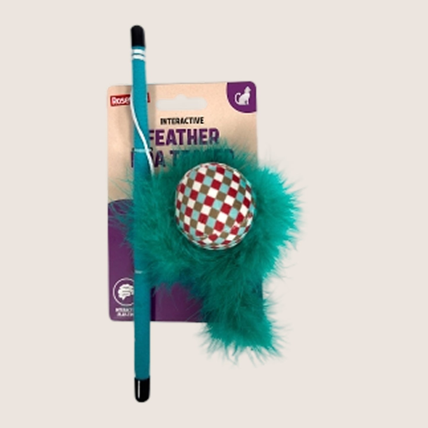 Rosewood Interactive Feather Boa Teaser Nutritionally Complete