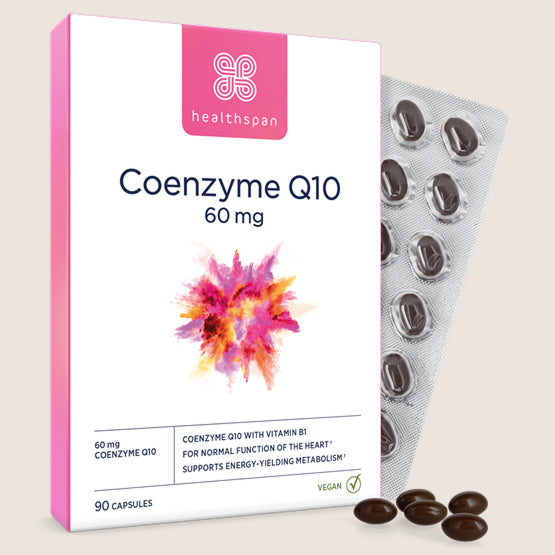 Healthspan Coenzyme Q10 60mg Vegan Friendly 90 capsules