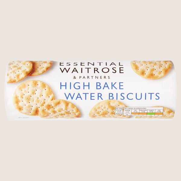 Waitrose High Bake Water Biscuits Wholesome Delight 200G