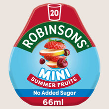 Robinsons Mini Summer Fruits On-The-Go Squash No Added Sugar 66ml