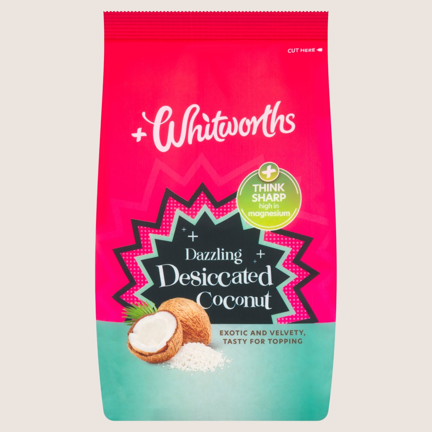 Whitworths Dazzling Desiccated Coconut Multipack 200g