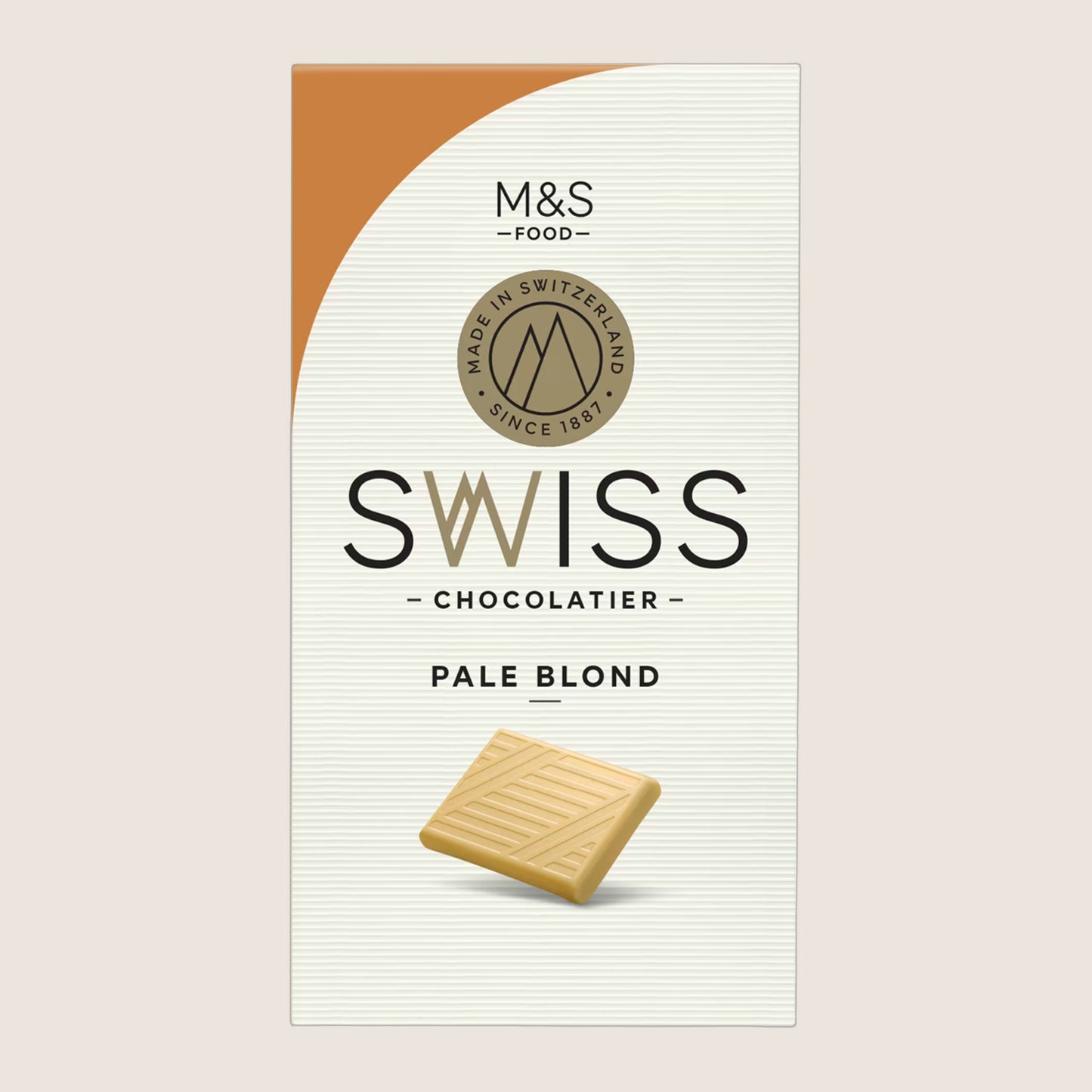 M&S Swiss Blond Chocolatier 125 g