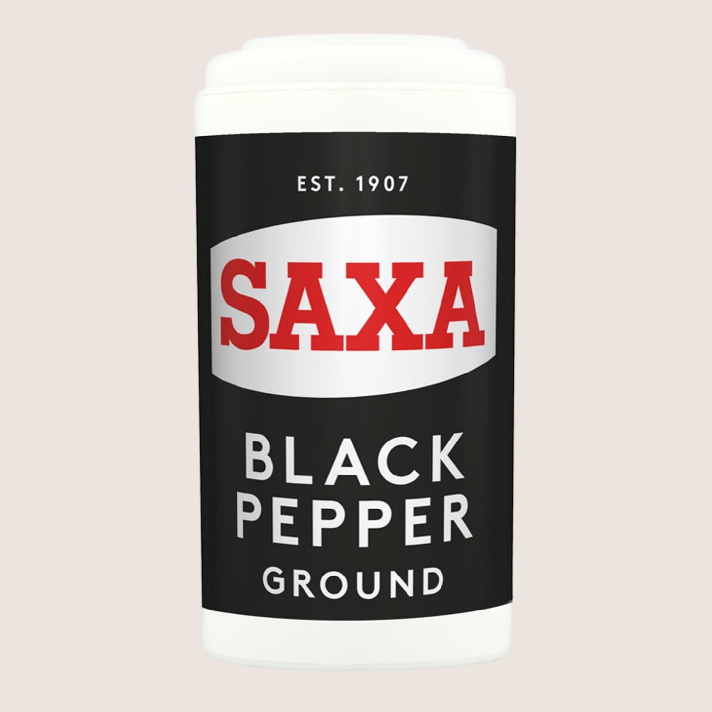 Saxa Ground Black Pepper No Artificial Additives 25g