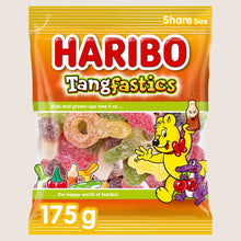 Haribo Tangfastics Fruit & Cola Flavour Fizzy Jelly Sweets Sharing Bag 175g