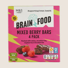M&S Brain Food Mixed Berry Bars 140 g