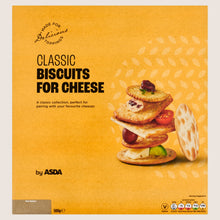 ASDA Classic Biscuits for Cheese Free From Artificial Additives 500g