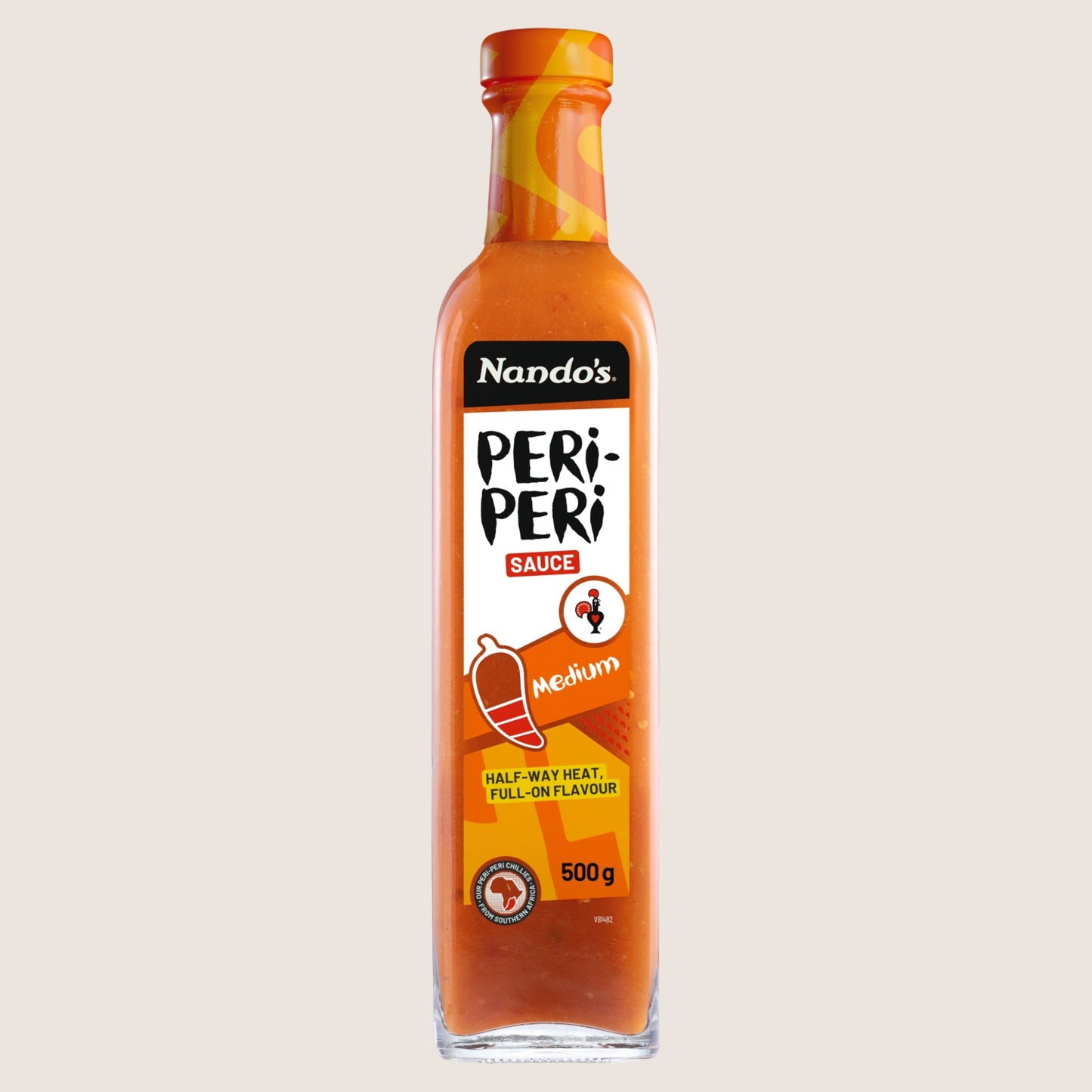 Nando's Medium Peri-Peri Sauce Gluten Free Halal 500g