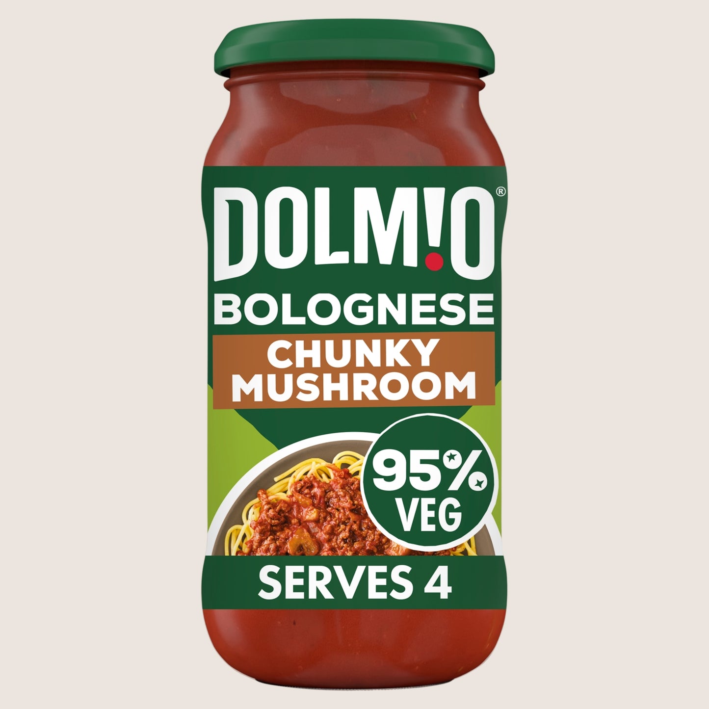 Dolmio Bolognese Chunky Mushroom Pasta Sauce No Artificial Additives 450g