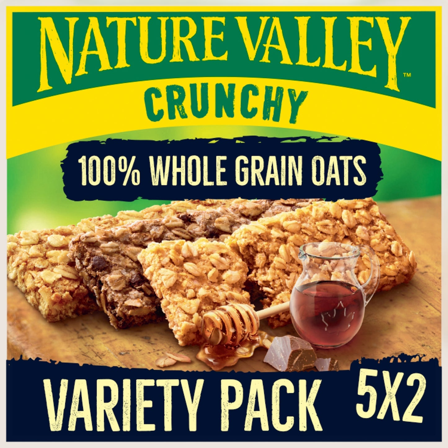 Nature Valley Crunchy Variety Cereal Bars  Vitamin Fortified 5 x 42g