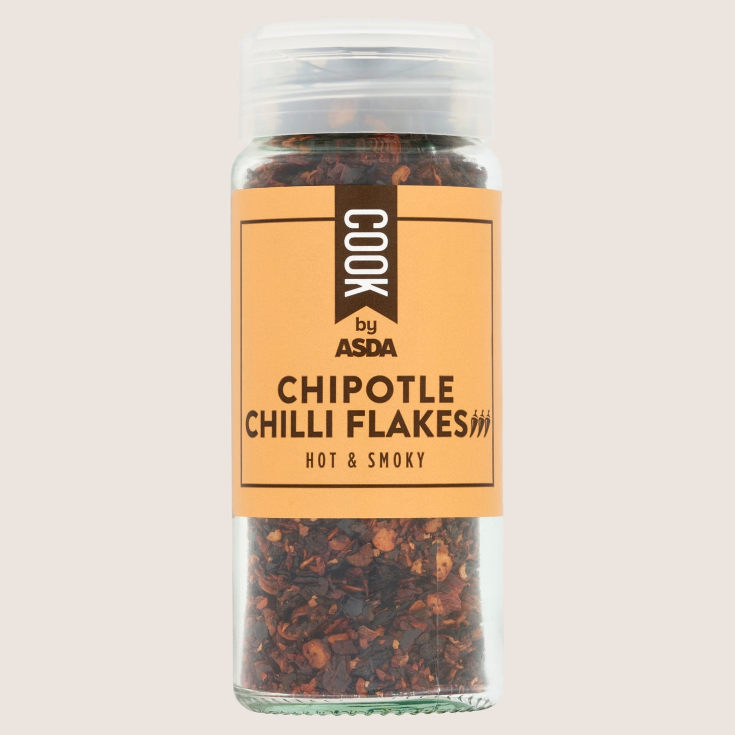 ASDA Cook Chipotle Chilli Flakes No Artificial Additives 40g