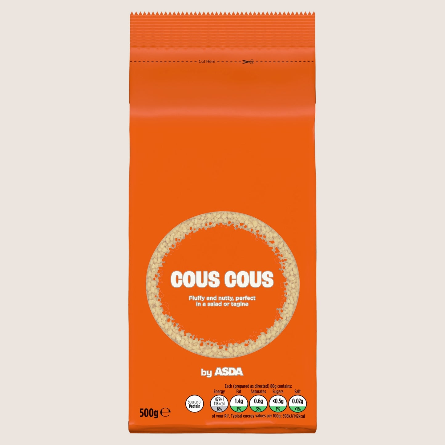 ASDA Cous Cous No Artificial Additives 500g