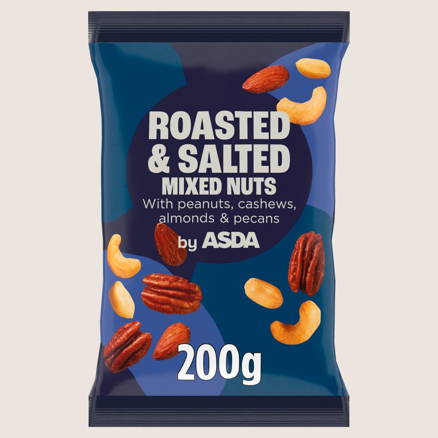 ASDA Roasted & Salted Mixed Nuts Multipack 200g
