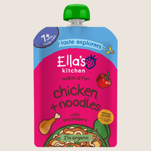 Ella's Kitchen Chicken + Noodles with Red Pepper 7+ Months Gentle Formula 130g